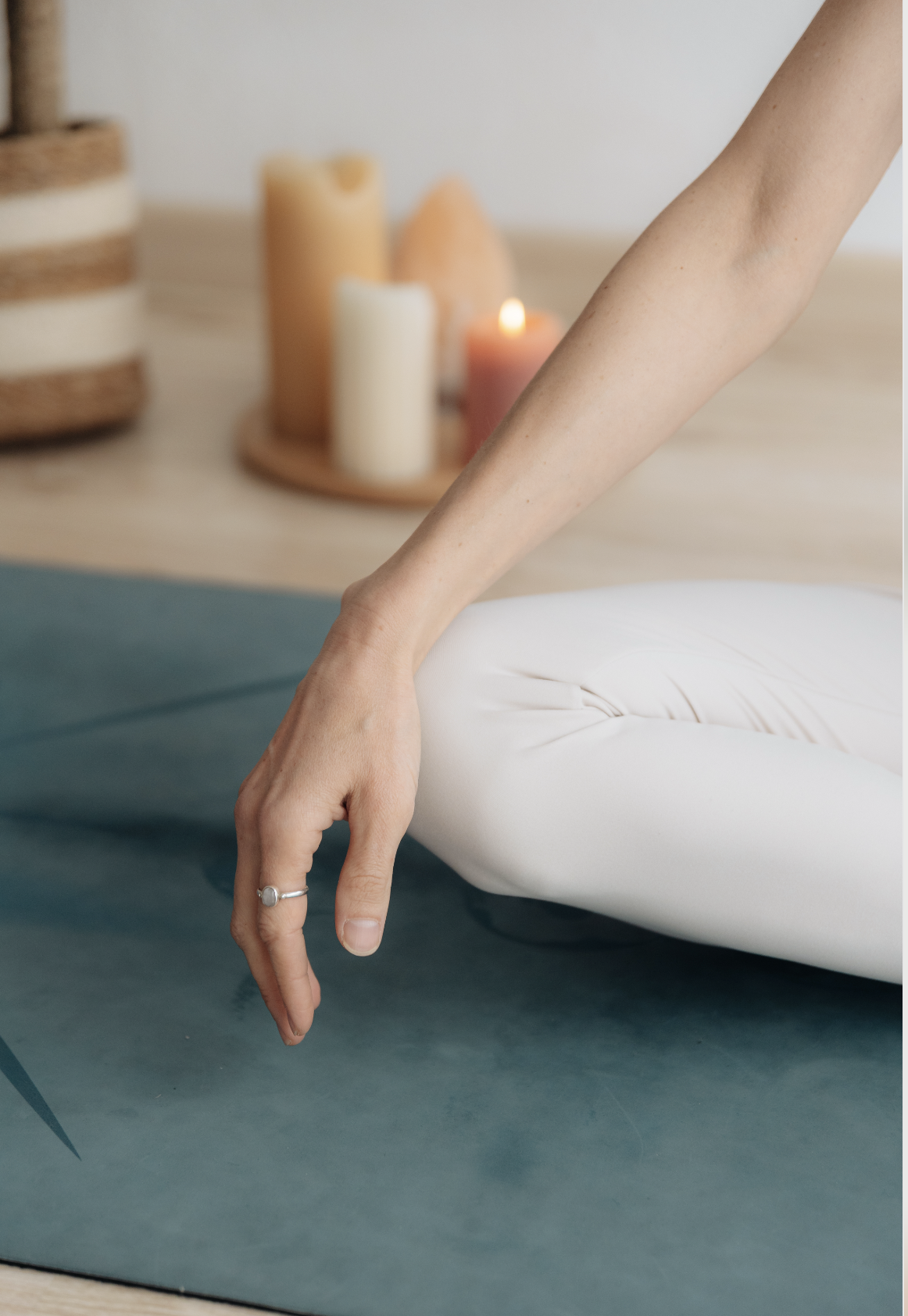 Meditación con velas